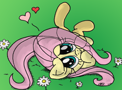 Size: 1024x753 | Tagged: safe, artist:loreto-arts, fluttershy, pegasus, pony, cute, shyabetes, solo