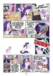 Size: 800x1131 | Tagged: safe, artist:mister-saugrenu, rarity, sweetie belle, pony, unicorn, comic:art block, carousel boutique, comic