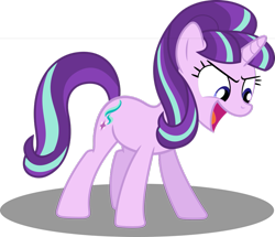 Size: 963x830 | Tagged: safe, artist:itv-canterlot, starlight glimmer, pony, unicorn, the cutie re-mark, female, ha, mare, open mouth, s5 starlight, simple background, solo, transparent background, vector