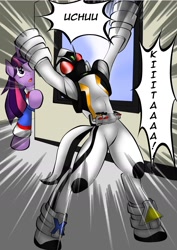 Size: 1240x1754 | Tagged: safe, artist:fourze-pony, derpibooru import, twilight sparkle, pony, astronaut, clothes, crossover, fourze, japanese, kamen rider, kamen rider fourze, male, ponified, school, shout, shuttle, space, stallion