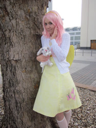 Size: 480x640 | Tagged: safe, artist:ollivander, fluttershy, human, cosplay, irl, irl human, photo