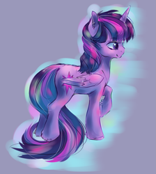 Size: 1005x1122 | Tagged: safe, artist:amphoera, derpibooru import, twilight sparkle, twilight sparkle (alicorn), alicorn, pony, female, mare, solo