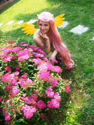 Size: 2736x3648 | Tagged: safe, artist:francescamisa, fluttershy, human, cosplay, irl, irl human, photo