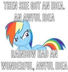 Size: 486x510 | Tagged: safe, derpibooru import, rainbow dash, pegasus, pony, tanks for the memories, how the grinch stole christmas, meme, rainbow grinch, the grinch