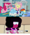 Size: 1502x1765 | Tagged: safe, derpibooru import, screencap, fluttershy, rainbow dash, tank, pegasus, pony, tanks for the memories, blunt, clothes, dashie slippers, garnet (steven universe), meme, spoilers for another series, steven universe, tank slippers, that's my pony, that's my x