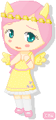 Size: 81x173 | Tagged: safe, artist:softijshamster, fluttershy, human, clothes, female, humanized, pink hair, solo