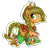 Size: 3100x3000 | Tagged: safe, artist:vird-gi, applejack, earth pony, pony, clothes, dress, gala dress, scrunchy face, solo