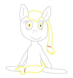 Size: 584x626 | Tagged: safe, derpy hooves, pony, 1000 hours in ms paint, dead eyes, female, looking at you, mare, ms paint, nightmare fuel, simple background, smiling, staring into your soul, white background, wingless, you tried