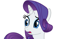 Size: 4000x2567 | Tagged: safe, artist:sketchmcreations, rarity, pony, unicorn, three's a crowd, open mouth, simple background, solo, transparent background, upset, vector