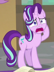 Size: 238x314 | Tagged: safe, screencap, starlight glimmer, pony, unicorn, the beginning of the end, cropped, solo