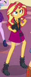 Size: 173x425 | Tagged: safe, screencap, sunset shimmer, better together, equestria girls, rollercoaster of friendship, cropped