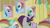 Size: 1280x720 | Tagged: safe, derpibooru import, screencap, rainbow dash, pegasus, pony, the mysterious mare do well, flag, rainbow dash fanclub