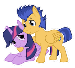 Size: 545x495 | Tagged: safe, artist:scruffycat171, derpibooru import, flash sentry, twilight sparkle, twilight sparkle (alicorn), alicorn, pegasus, pony, couple, female, flashlight, male, mare, shipping, simple background, straight, transparent background