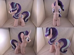 Size: 1597x1199 | Tagged: safe, artist:little-broy-peep, starlight glimmer, pony, irl, photo, plushie, solo