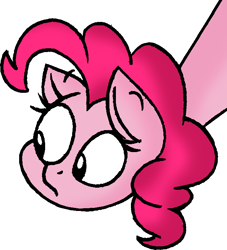 Size: 664x730 | Tagged: safe, artist:strangiesleepy, pinkie pie, earth pony, pony, simple background, solo, transparent background