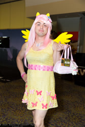 Size: 1365x2048 | Tagged: safe, fluttershy, human, cosplay, crossdressing, flutterguy, irl, irl human, photo