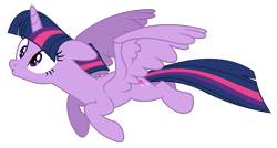 Size: 6000x3217 | Tagged: safe, artist:masem, derpibooru import, twilight sparkle, twilight sparkle (alicorn), alicorn, pony, princess twilight sparkle (episode), season 4, :o, absurd resolution, female, flying, mare, simple background, solo, transparent background, vector