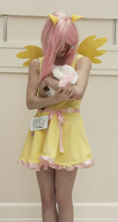 Size: 426x800 | Tagged: safe, fluttershy, human, cosplay, irl, irl human, photo