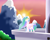 Size: 5000x4000 | Tagged: safe, artist:victoreach, princess celestia, alicorn, pony, glowing eyes, magic, solo, sun, sun work, sunrise