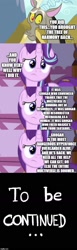 Size: 500x1620 | Tagged: safe, edit, edited screencap, screencap, discord, grogar, starlight glimmer, pony, unicorn, comic:the epilogue, the beginning of the end, uprooted, atop the fourth wall, avengers: endgame, comic, ducktales, fanfic art, magica de spell, mechakara, screencap comic, thanos, to be continued, tree of harmony