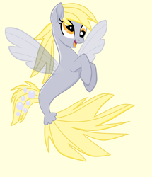 Size: 1760x2048 | Tagged: safe, artist:jksparklez4ever, derpy hooves, seapony (g4), my little pony: the movie, seaponified, seapony derpy, species swap