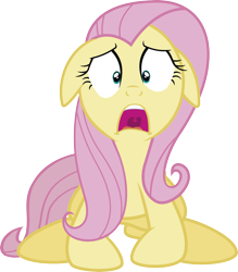 Size: 3183x3632 | Tagged: safe, artist:j5a4, fluttershy, pegasus, pony, female, floppy ears, mare, solo