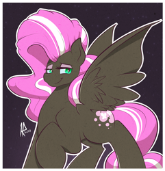 Size: 2454x2548 | Tagged: safe, artist:komponi, fluttershy, pegasus, pony, bedroom eyes, looking at you, nightmare fluttershy, solo