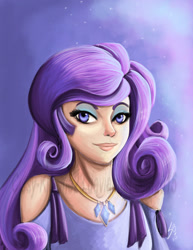 Size: 1024x1325 | Tagged: safe, artist:cissy-kitsune23, rarity, human, humanized, solo