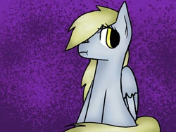 Size: 1024x768 | Tagged: safe, artist:alexdraws123, derpy hooves, pegasus, pony, blonde mane, female, gray coat, mare, wings