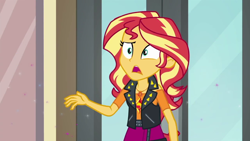 Size: 1280x720 | Tagged: safe, screencap, sunset shimmer, better together, equestria girls, so much more to me, geode of empathy, solo