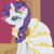 Size: 348x348 | Tagged: safe, screencap, rarity, pony, unicorn, the ticket master, alternate hairstyle, clothes, dress, fantasy, outfit catalog, solo, wedding dress