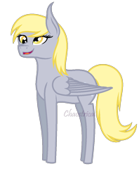 Size: 902x1138 | Tagged: safe, artist:chaostrical, derpy hooves, pegasus, pony, female, mare, simple background, solo, transparent background