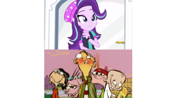 Size: 1280x720 | Tagged: safe, starlight glimmer, equestria girls, mirror magic, spoiler:eqg specials, boys will be eds, cropped, ed edd n eddy