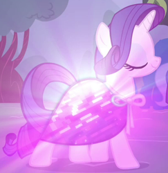 Size: 406x418 | Tagged: safe, screencap, rarity, pony, unicorn, it ain't easy being breezies, clothes, jacket, outfit catalog, solo