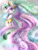 Size: 1500x2000 | Tagged: safe, artist:karmamoonshadow, princess celestia, alicorn, pony, crown, female, mare, solo, white coat, white wings, wings