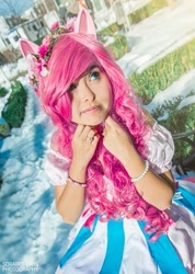 Size: 685x960 | Tagged: safe, artist:anikaori, pinkie pie, human, cosplay, irl, irl human, photo