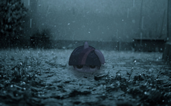 Size: 1920x1200 | Tagged: safe, artist:bryal, derpibooru import, twilight sparkle, irl, photo, ponies in real life, rain