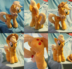 Size: 5000x4823 | Tagged: safe, artist:buttsnstuff, applejack, absurd resolution, irl, photo, plot, plushie, solo