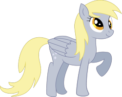 Size: 1200x958 | Tagged: safe, artist:maniek116, derpy hooves, pegasus, pony, female, mare, simple background, solo, transparent background, vector