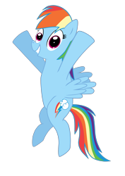 Size: 2574x3640 | Tagged: safe, artist:flareblitzfury, derpibooru import, rainbow dash, pegasus, pony, simple background, solo, transparent background