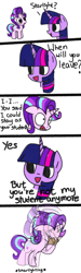 Size: 1500x5000 | Tagged: safe, artist:andromedasparkz, starlight glimmer, twilight sparkle, twilight sparkle (alicorn), alicorn, pony, unicorn, anxiety, comic, dialogue, doodle, female, hyperventilating, mare, paper bag, starlighting