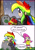 Size: 2133x3025 | Tagged: safe, artist:ryured, derpibooru import, fluttershy, rainbow dash, human, tanks for the memories, crying, fluttershy is not amused, gravestone, humanized, overreaction