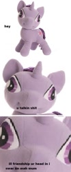 Size: 343x823 | Tagged: safe, derpibooru import, twilight sparkle, u wot m8, vulgar, walmart