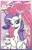 Size: 1024x1588 | Tagged: safe, artist:ponygoddess, opalescence, rarity, pony, unicorn, comic cover, watermark