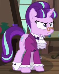 Size: 575x710 | Tagged: safe, screencap, snowfall frost, starlight glimmer, pony, a hearth's warming tail