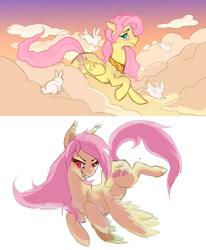 Size: 1024x1240 | Tagged: safe, artist:naminzo, fluttershy, element of kindness, flutterbat, solo