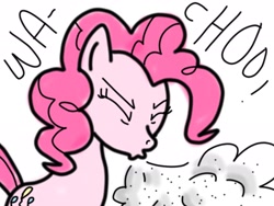 Size: 2048x1536 | Tagged: artist needed, safe, pinkie pie, earth pony, pony, cute, sneeze cloud, sneezing, sneezing fetish, solo