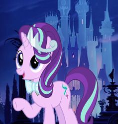 Size: 3192x3369 | Tagged: safe, artist:dashiesparkle, artist:disneymarvel96, edit, starlight glimmer, pony, bowtie, cinderella, disney, disney princess, vector, vector edit