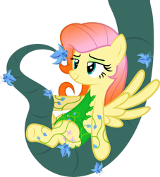 Size: 2460x2713 | Tagged: safe, artist:zacatron94, fluttershy, pegasus, pony, clothes, costume, high res, nightmare night costume, poison ivy, poison joke, solo, vine