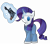 Size: 3376x2973 | Tagged: safe, artist:mr. rottson, rarity, pony, unicorn, clothes, gun, solo, suit, weapon